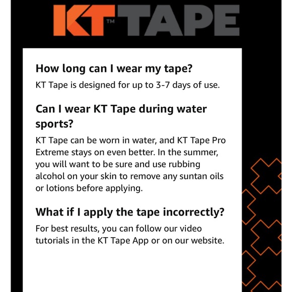 2PACK- KT Tape PRo Precut in Stealth Beige - Picture 9 of 12